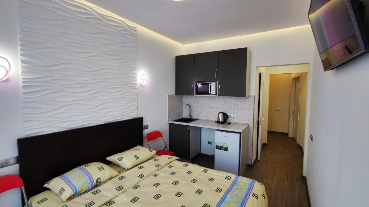 קייב Rybalsky Studio Apartment Dnipro View מראה חיצוני תמונה