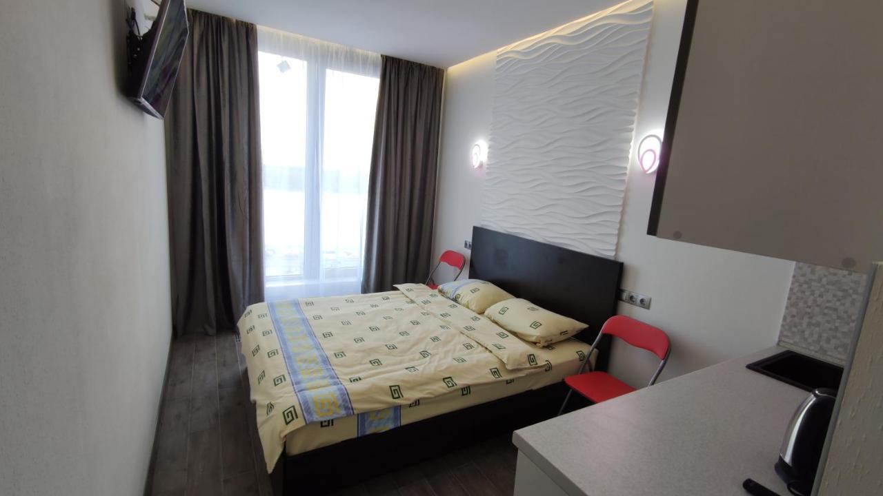 קייב Rybalsky Studio Apartment Dnipro View מראה חיצוני תמונה