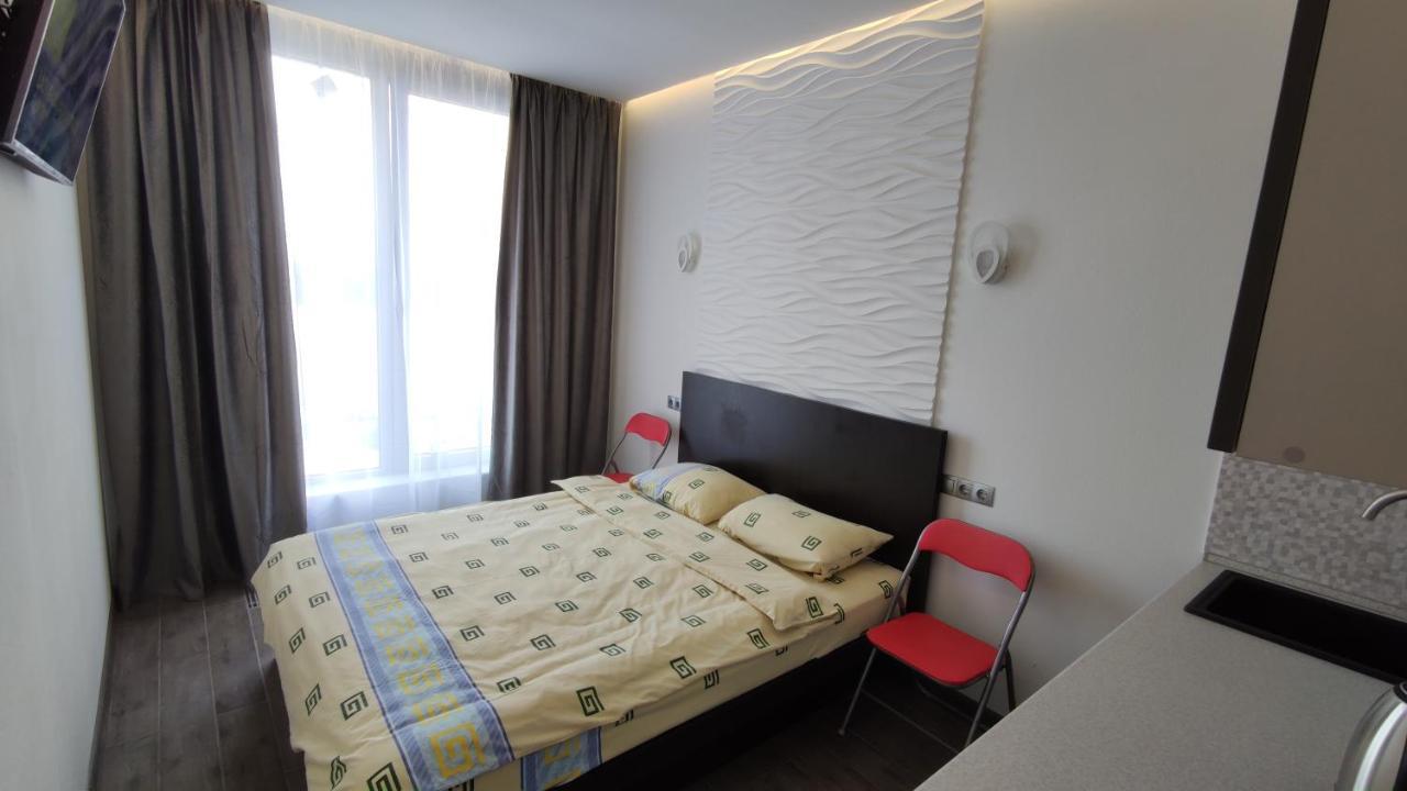 קייב Rybalsky Studio Apartment Dnipro View מראה חיצוני תמונה