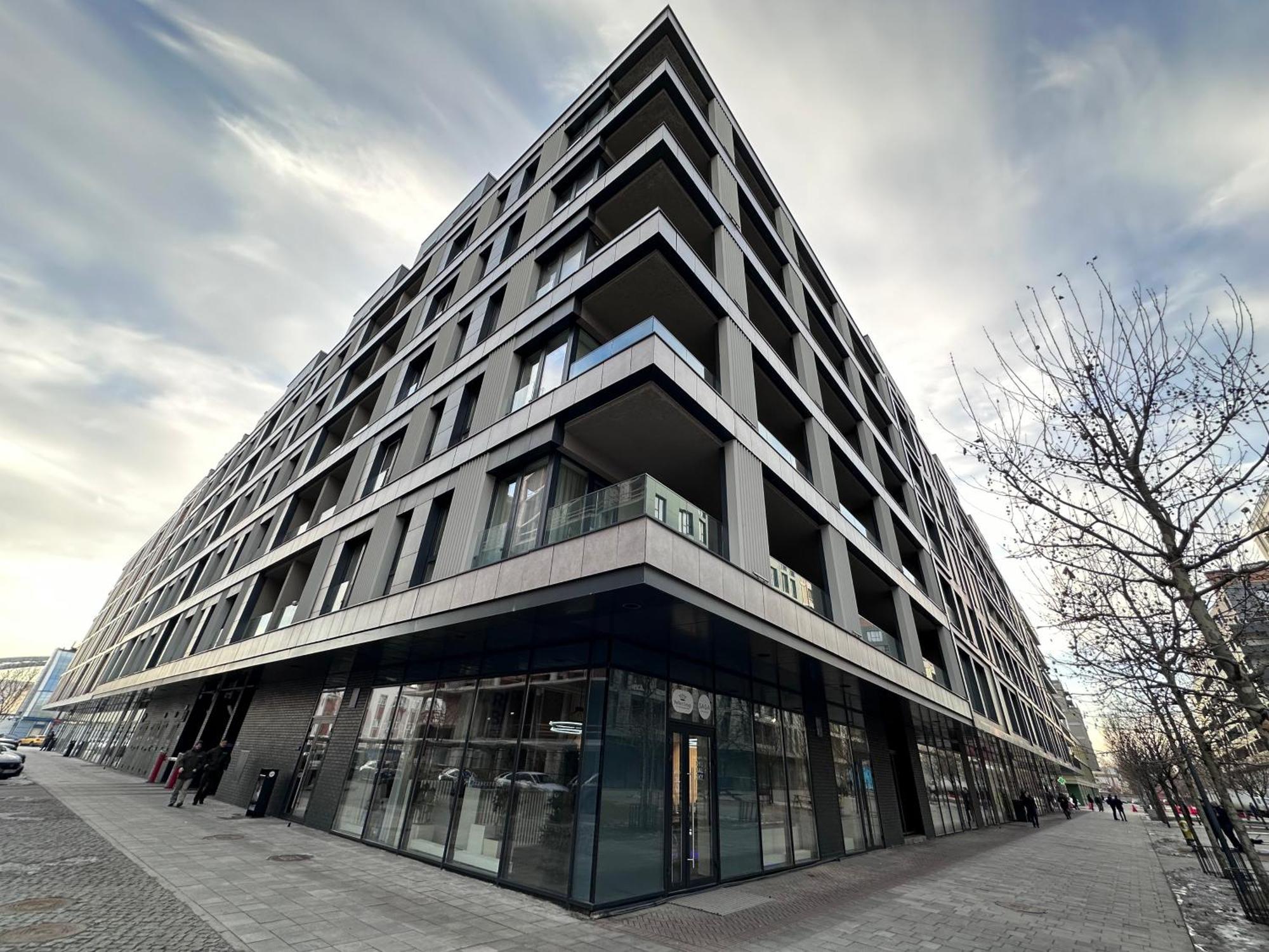 קייב Rybalsky Studio Apartment Dnipro View מראה חיצוני תמונה